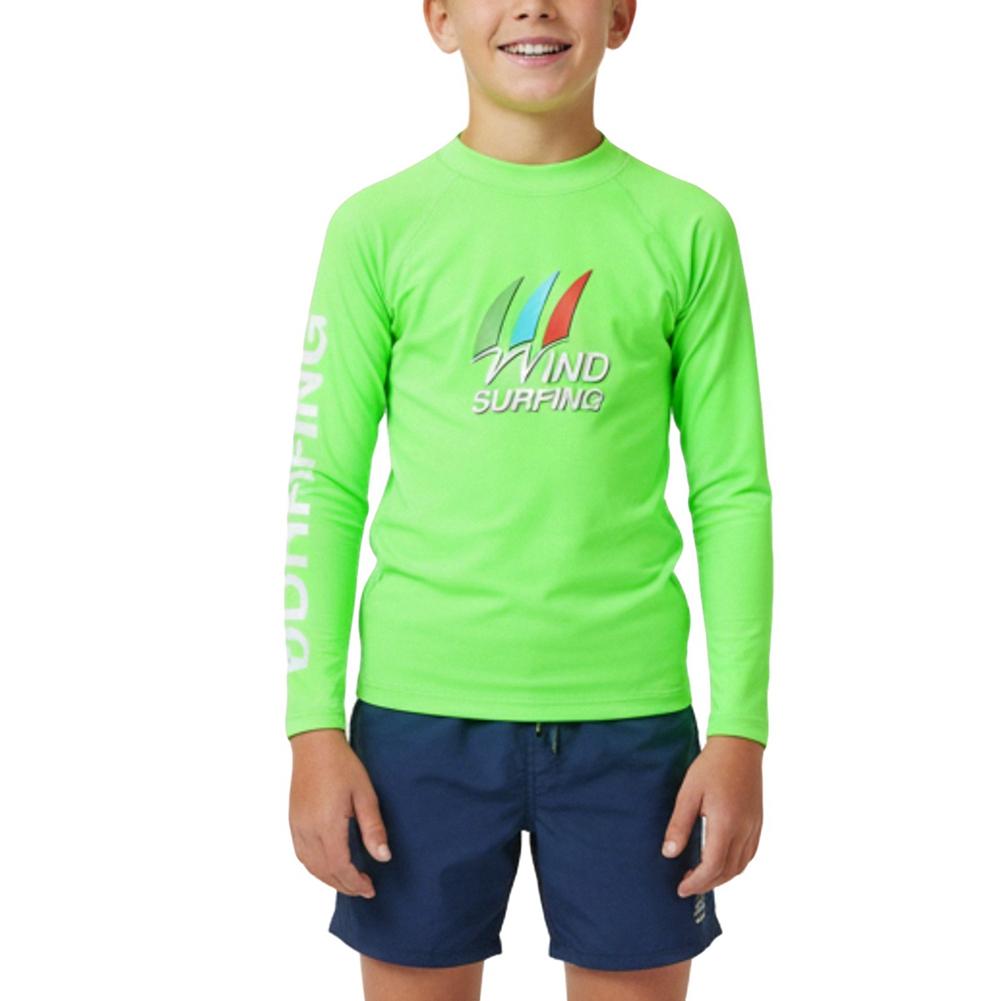 Children's Outdoor Sun Protection Top Round Neck Long Sleeve Breathable Quick-Dry Sweatshirt
