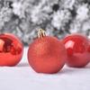 Christmas Ornament Balls 42 Pcs, 3 Cm Small Tree Baubles, Colorful Plastic Party Hanging Decorations, Holiday Party Decor Set