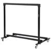 Flatsons Multiple Guitar Stand Foldable Universal Electric Guitar Bass Display Rack Wheels