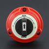 Red Resin Dual Battery Switch Vehicle Power Part Heavy Duty