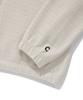 COVERNAT Herringbone Zip-Up Hoodie Oatmeal