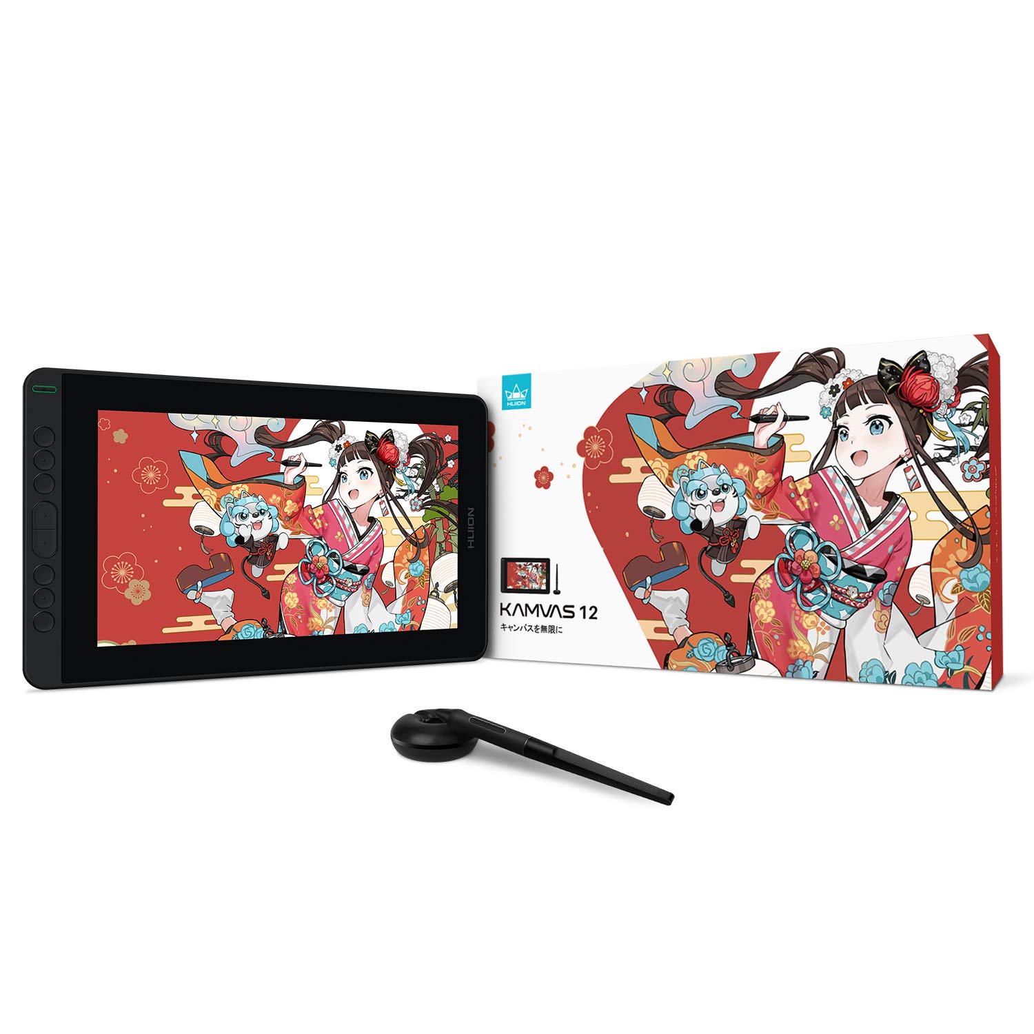 

Планшет HUION LCD Kamvas Luxury Edition 12 дюймів без зарядки PW517 для фото та дому онлайн з ексклюзивною підставкою [лише для Японії] 11,6 дюймів для малювання