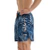 Li-Ning Comfortable Casual Versatile Letter Print Quick-Dry Beach Shorts Men Shorts Blue LSKU835-1