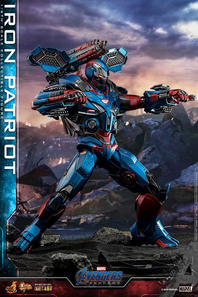 [Movie Masterpiece DIECAST] "Avengers: Endgame" 16 Scale Figure Iron Patriot