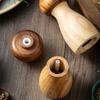 Manual Wood Grinder Adjustable Coarseness Peppers Mill Salt Grinding Seasoning Bottle for Cooking Lover Kitchenwares
