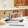 Commercial Tomato Slicer, 1/4"+3/8"+3/16" Tomato Cutter Slicer, Stainless Steel Heavy Duty Tomato Slicer Machine, Manual Tomato Slicer with Non-slip