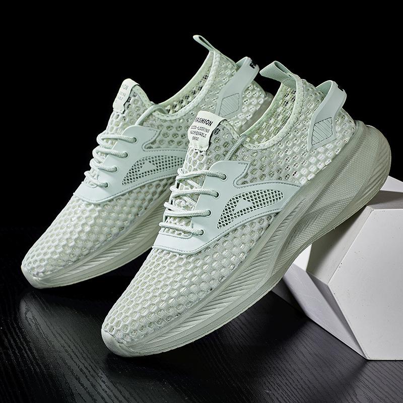 

Mesh shoes men s mesh breathable large mesh light casual shoes men s mesh summer thin sports hollow men s shoes 44