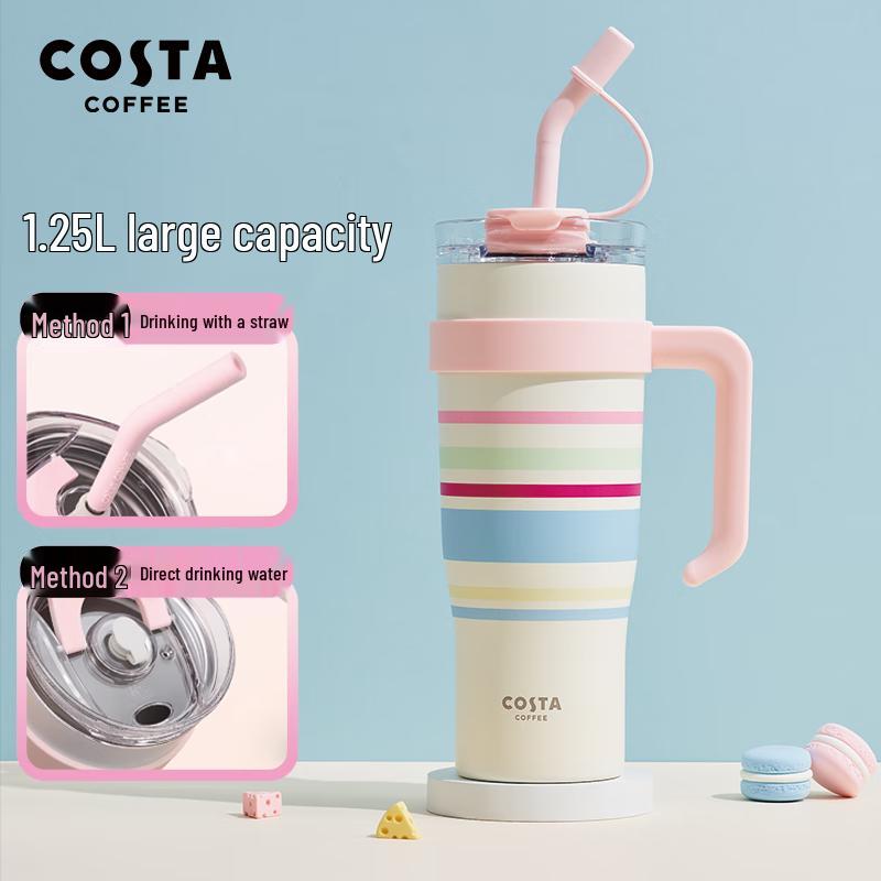 COSTA Giga 1250ml Insulated Straw Tumbler