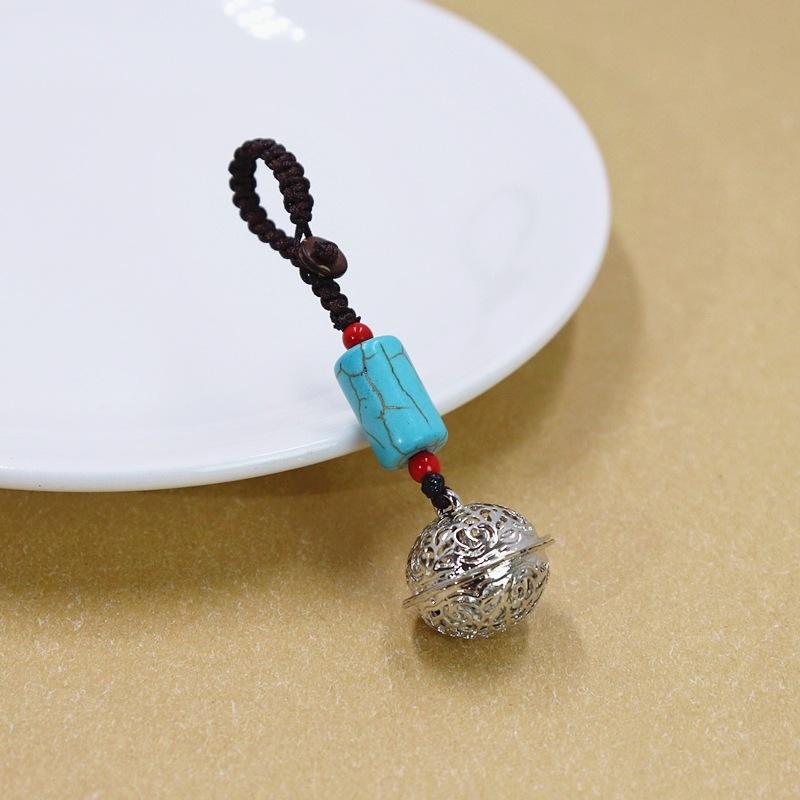 

Ретро дворцовый колокольчик колокольчик брелок для автомобиля мужской и женский брелок подвеска антикварный простой подвеска для сумки креативный подарок