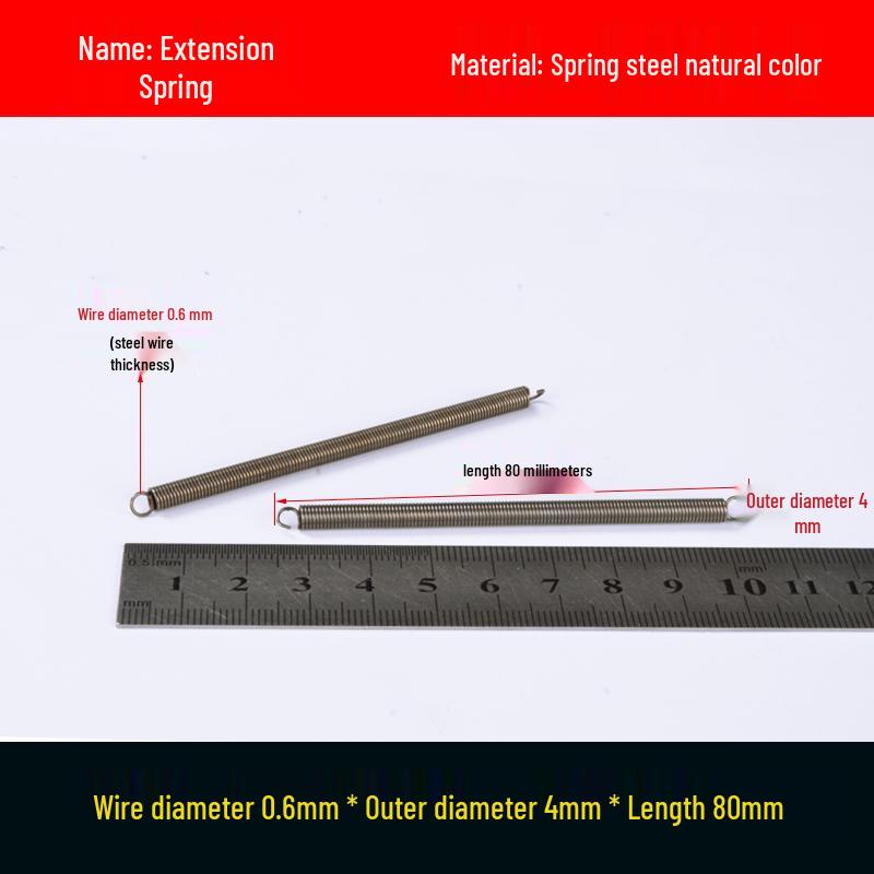 Stainless Steel Spring Hook for Microwave Oven Handle, Wire Diameter 0.6/0.7