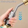 Portable Gold Copper Gas Welding Torch High Temperature Flame for BBQ Cooking Brazing
