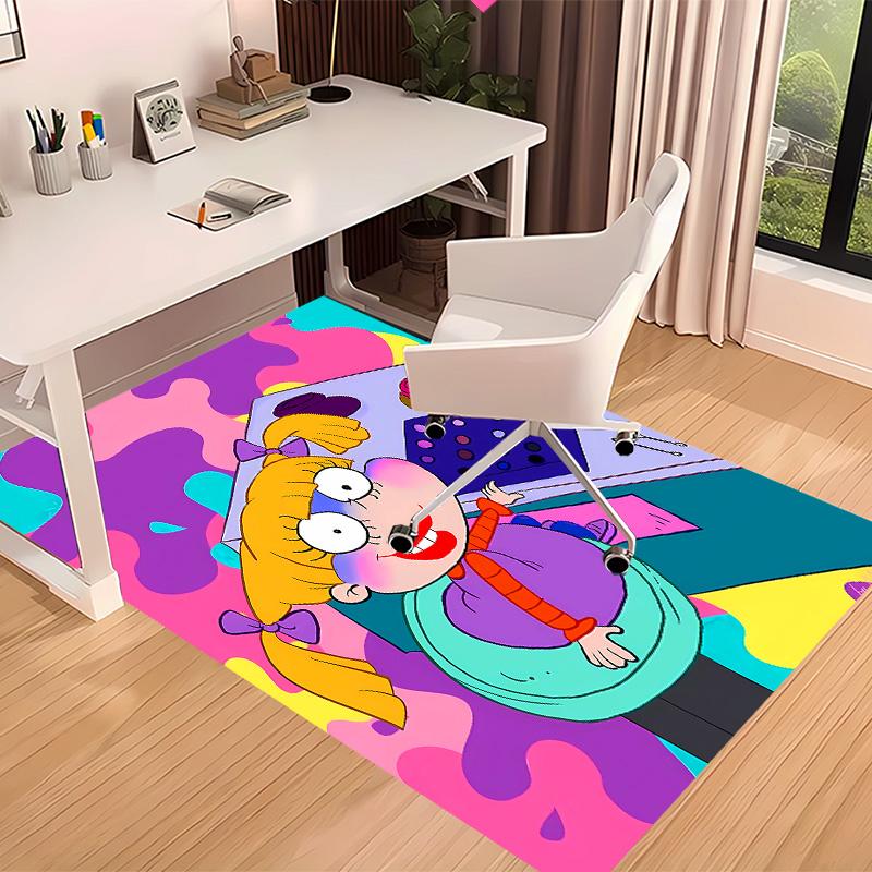 Rugrats Printed Absorbent Washable Carpet, Non-Slip Bathroom Mats, Kitchen Rugs, Yoga Mat,Living Room Entrance, Camping Picnic Rugs