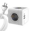 Power Cube Allocacoc Original Power Socket 4 Outlets 2 Usb Ports Adapter Plug Eu