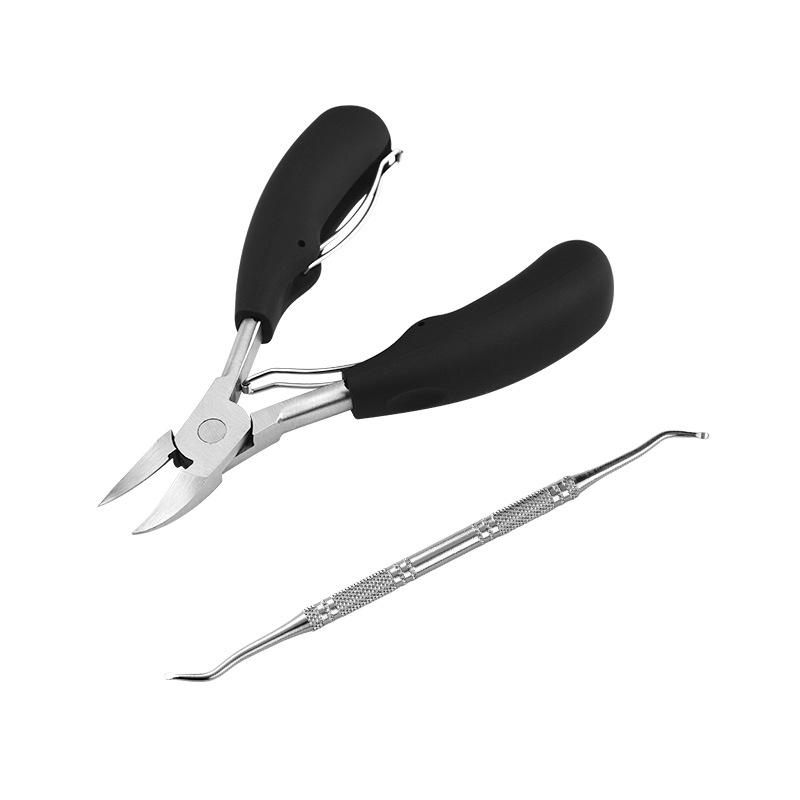Eagle Beak Toenail Clippers & Pedicure Knife Set for Ingrown Nails and Dead Skin