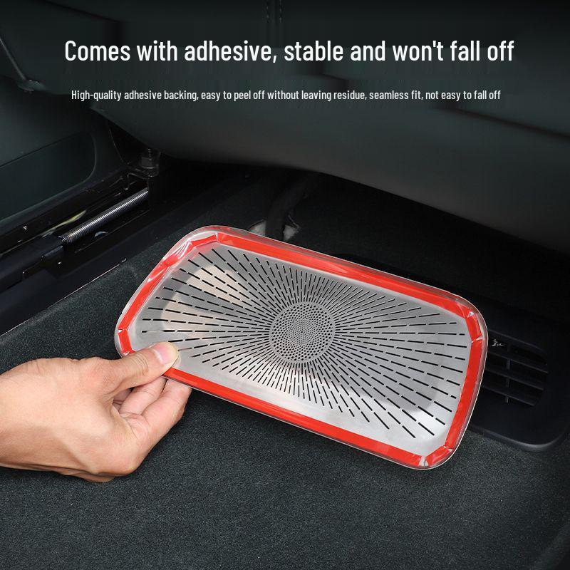 Cubierta de ventilación de A/C debajo del asiento para YU7: Accesorio de Protección Interior Antiembozos