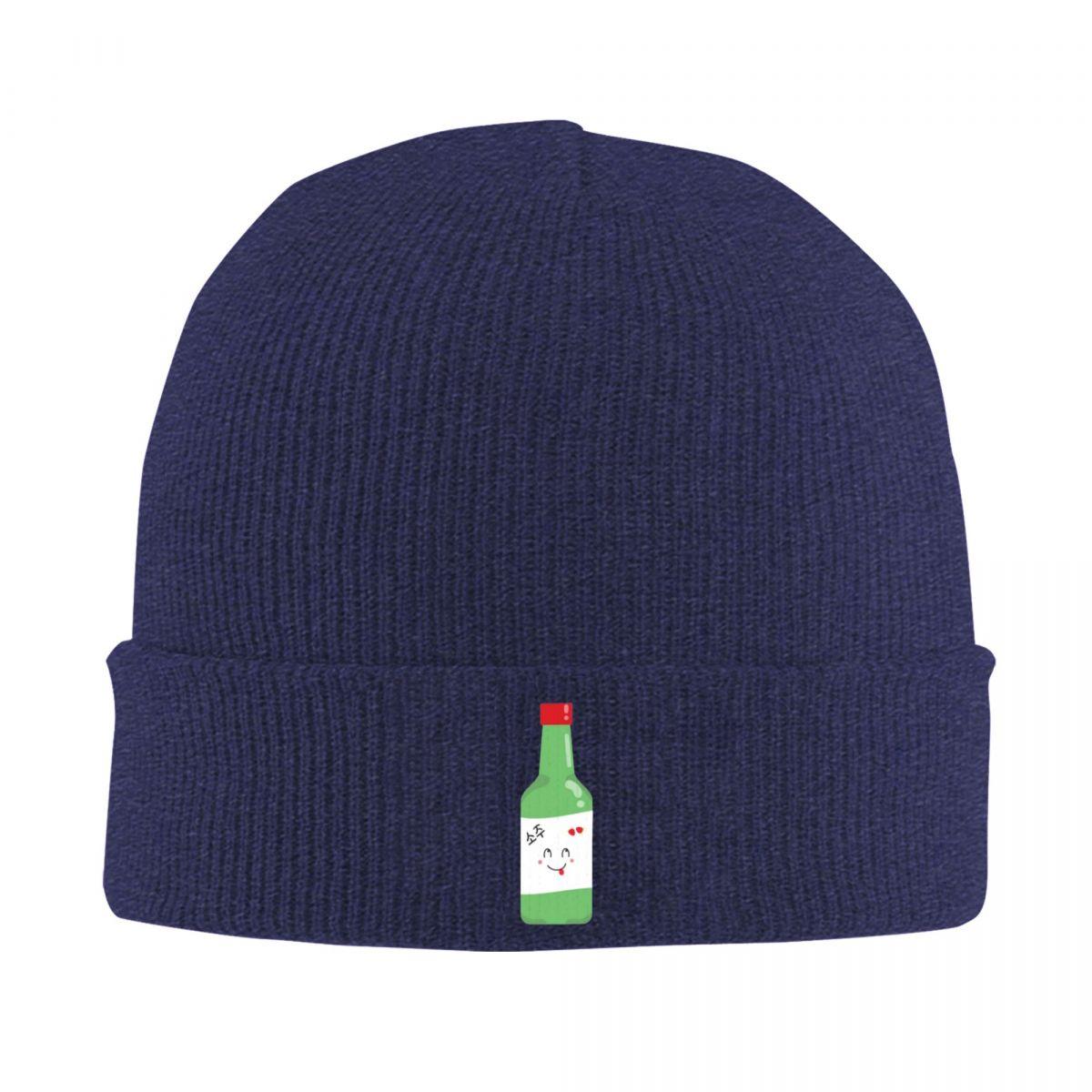 

Soju Warm Knitted Cap Winter Knit Bonnet Hat Skullies Beanies Hip Hop Caps for Unisex One Size