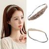 Süßes Damen-Haarband aus Spitze, Kunstperlen, Strass-Kristall-Stirnband, Kopfschmuck