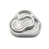 Triangle Magnetic Fidget Slider Edc Metal Finger Push Card Anti Pressure Rotating Toy For Children With Autism Anxiety Relief