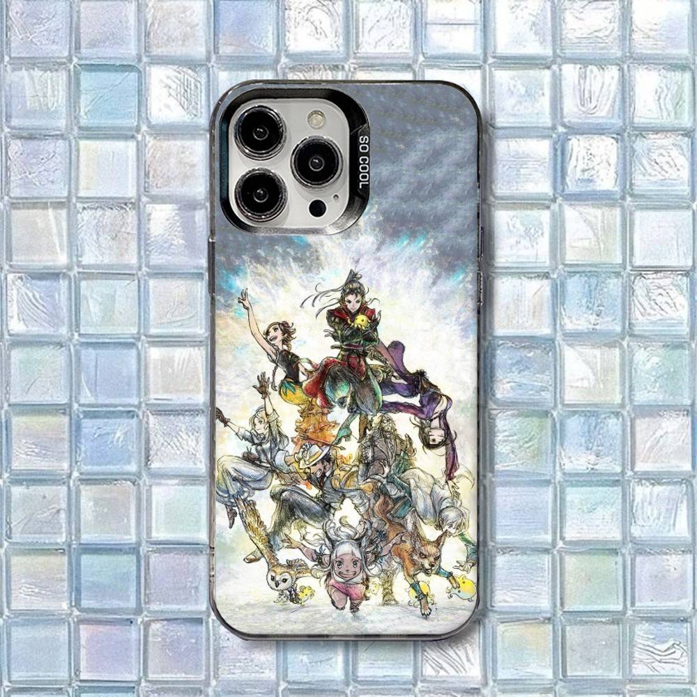 

Octopath Traveler 2 Game Phone Case For iPhone 17,16,15,14,13,12,11,Air,X,XR,Pro,Max,Plus Shockproof Matte Cover iPhone12