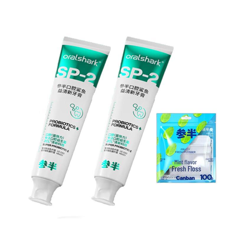 Sanban Refreshing Toothpaste & Floss Family Set