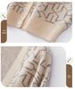 Winter 2022 V-neck Diamond Pattern Long Sleeve Knit Cardigan