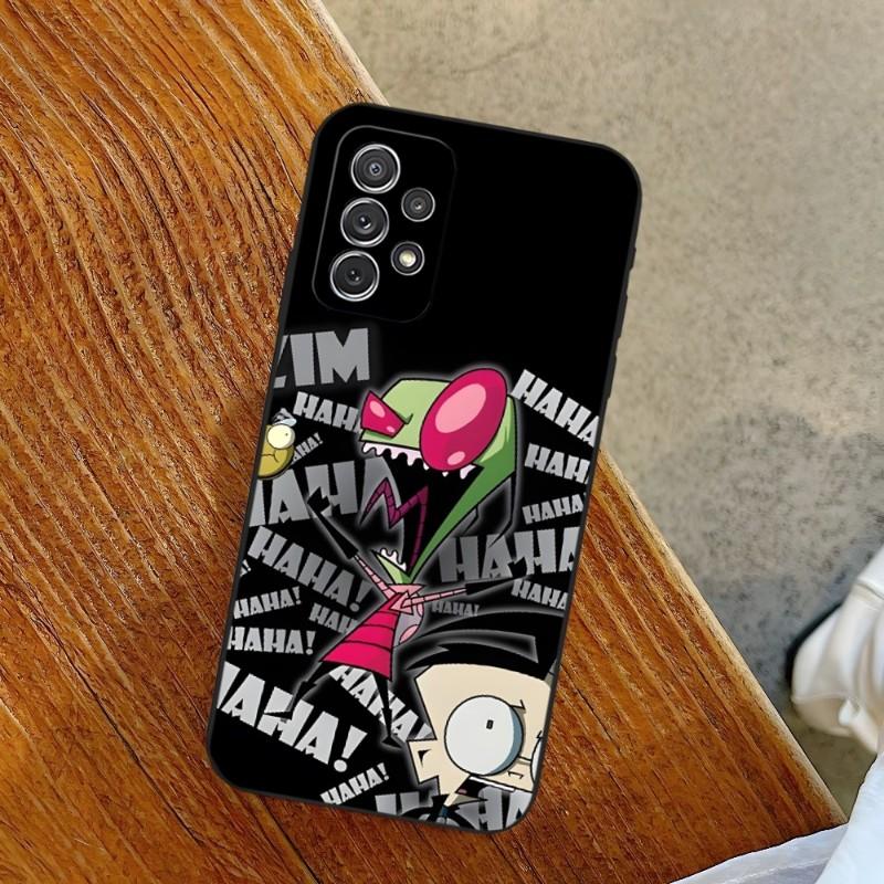 Invader Zim Phone Case For Samsung A14 A53 A52 A73 A32 A54 A33 A13 A21 A34 A71 A31 A22 A50 A20 A40 A23 Back Cover