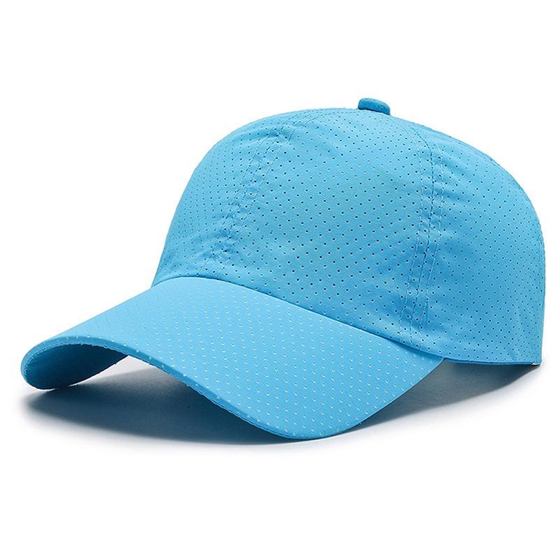 Summer Quick Drying Baseball Cap for Men Cooling Breathable Mesh Sun Hat UV Protection Casquette Fishing Hats Women Sports Caps