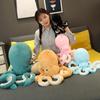 30 -90cm Super Lovely Simulation Octopus Plush Stuffed Toy Soft Cute Animal Doll Sleep Pillow Home Accessories Children Kid Gifts