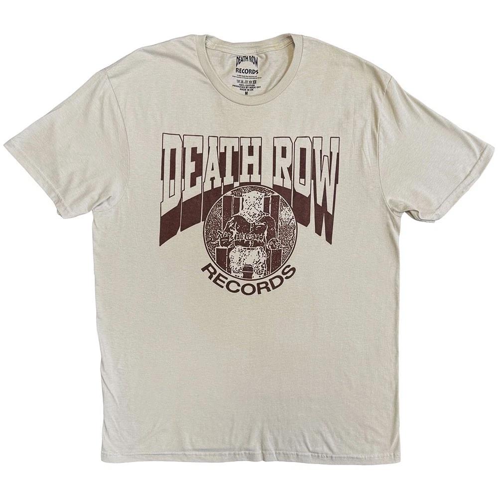 Death Row Records Execution Circle Mono Tshirt Unisexs L