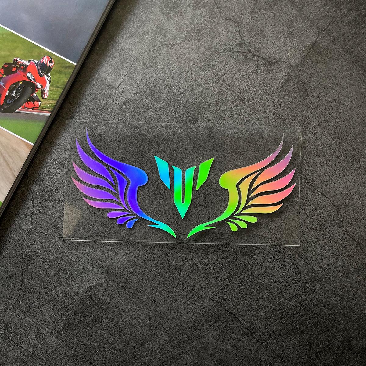 

MT Wing Logo светоотражающие наклейки для мотоциклов Декор топливный бак лобовое стекло шлем аксессуары наклейка для Yamaha MT07 MT-09 mt 03