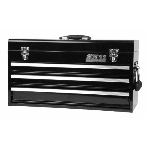 SK11 (SK11) 133-Piece Maintenance Tool Set, Black, for Various Maintenance Needs, SST-16133BK