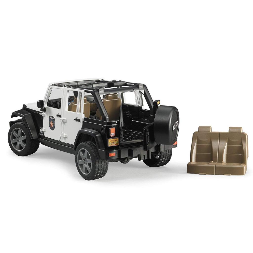 Bruder Jeep Police Car with Figure BR02526
