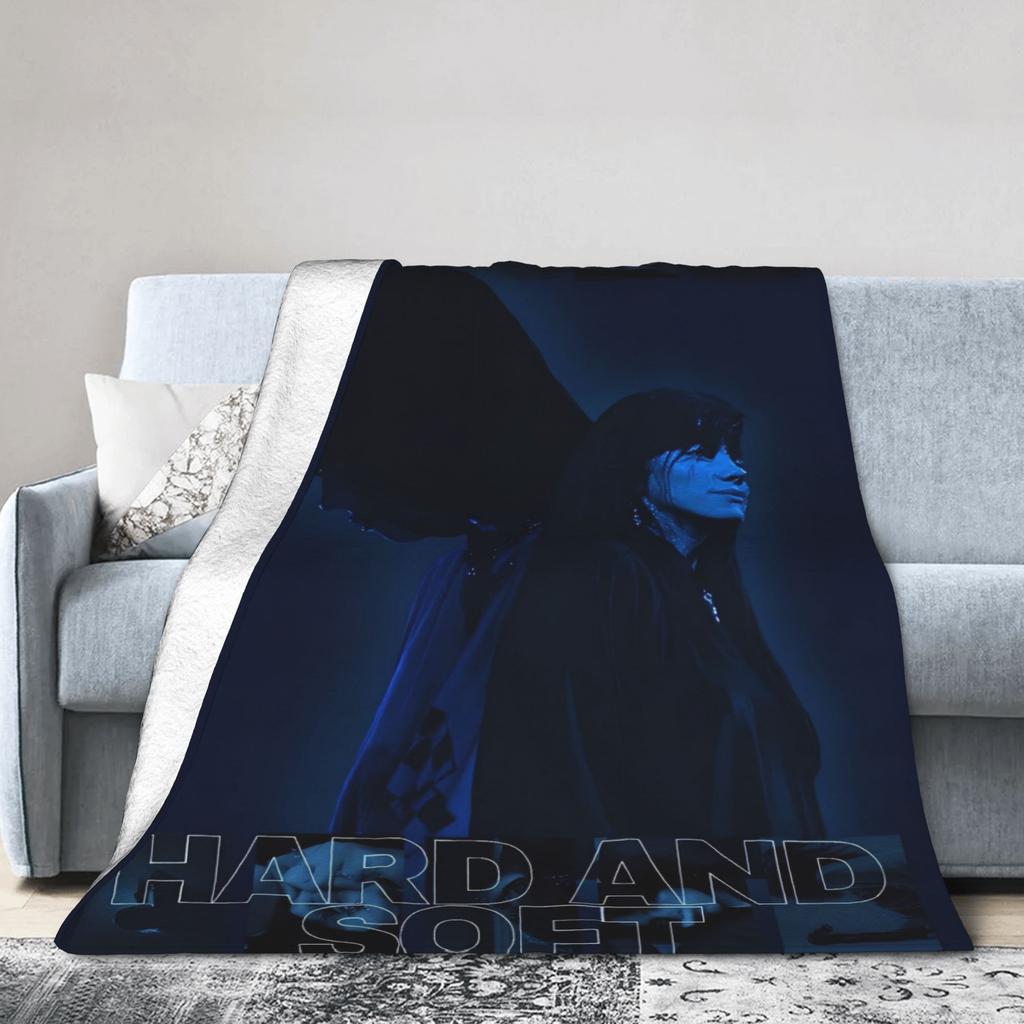 Hit Me Hard And Soft Plush Blanket Kids Billies Flannel Throw Blanket For Couch Chair Super Warm Custom Quality Bedspread Gift