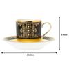 Noritake Kaffeetasse & Untertasse, 125cc, Evening Majesty, Bone China, T59881/4818