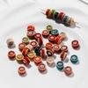 10pcs/Lots 7*11mm Ceramic Bead Circular Spacer Beads for Handmade DIY Bracelets Necklaces Earrings Jewelry Making Accessories