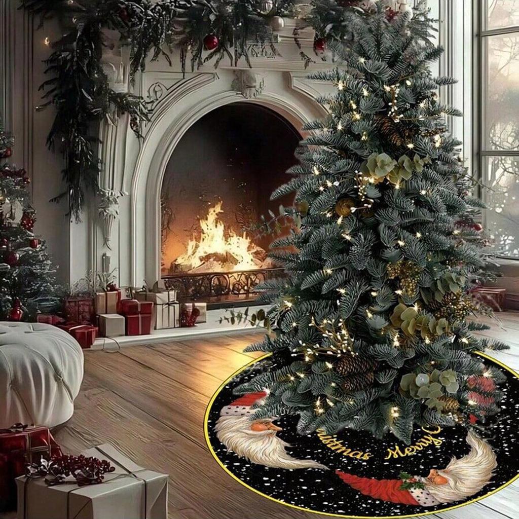 Koberec Vnitřní A Venkovní Podlahová Dekorace Vánoční Atmosféra Podložka pod Strom