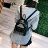 Rivets Women Backpack Female Tassel Anti Theft School Bag Backpacks for Adolescent Girls Bagpack