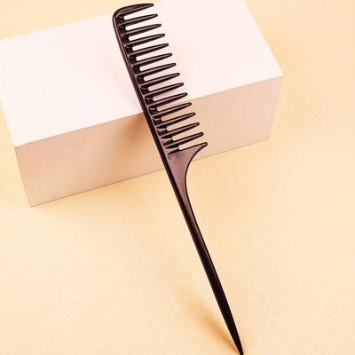 1 Piece Of Hair Salon Specific Pointed Tail Comb, Thickened Coarse Tooth Curling Comb, Household Hair Styling Tools