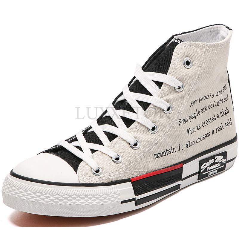 Adidași vulcanizați Bărbați High Top Pantofi sport de primăvară Unisex Adidași cu platformă Băieți Pantofi casual de alergare