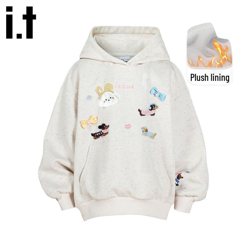 Izzue Kids  Fleece-Lined Hooded Sweatshirt 140/68