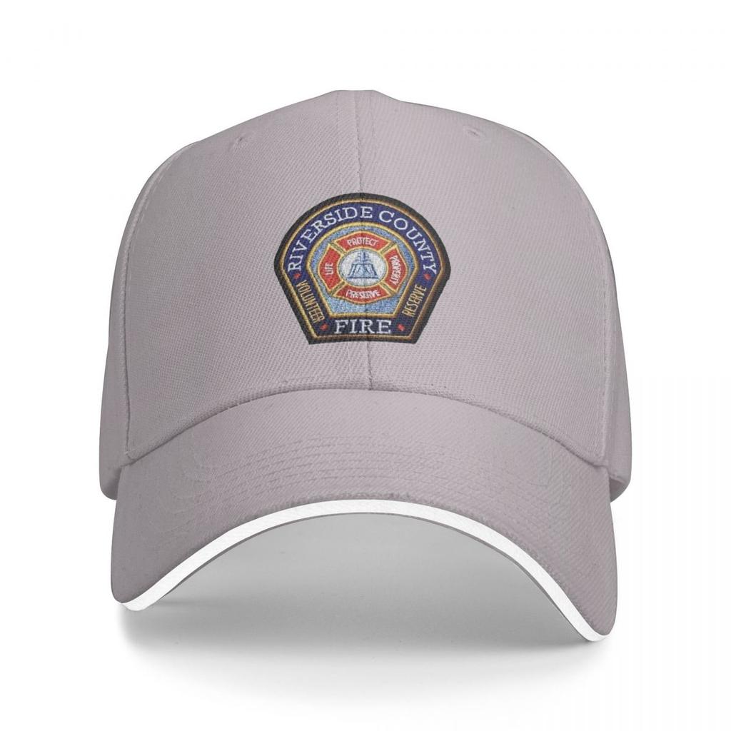 Riverside County California Fire Department Reserve Volunteer Baseball Caps Snapback Fashion Baseball Hats Breathable Unisex
