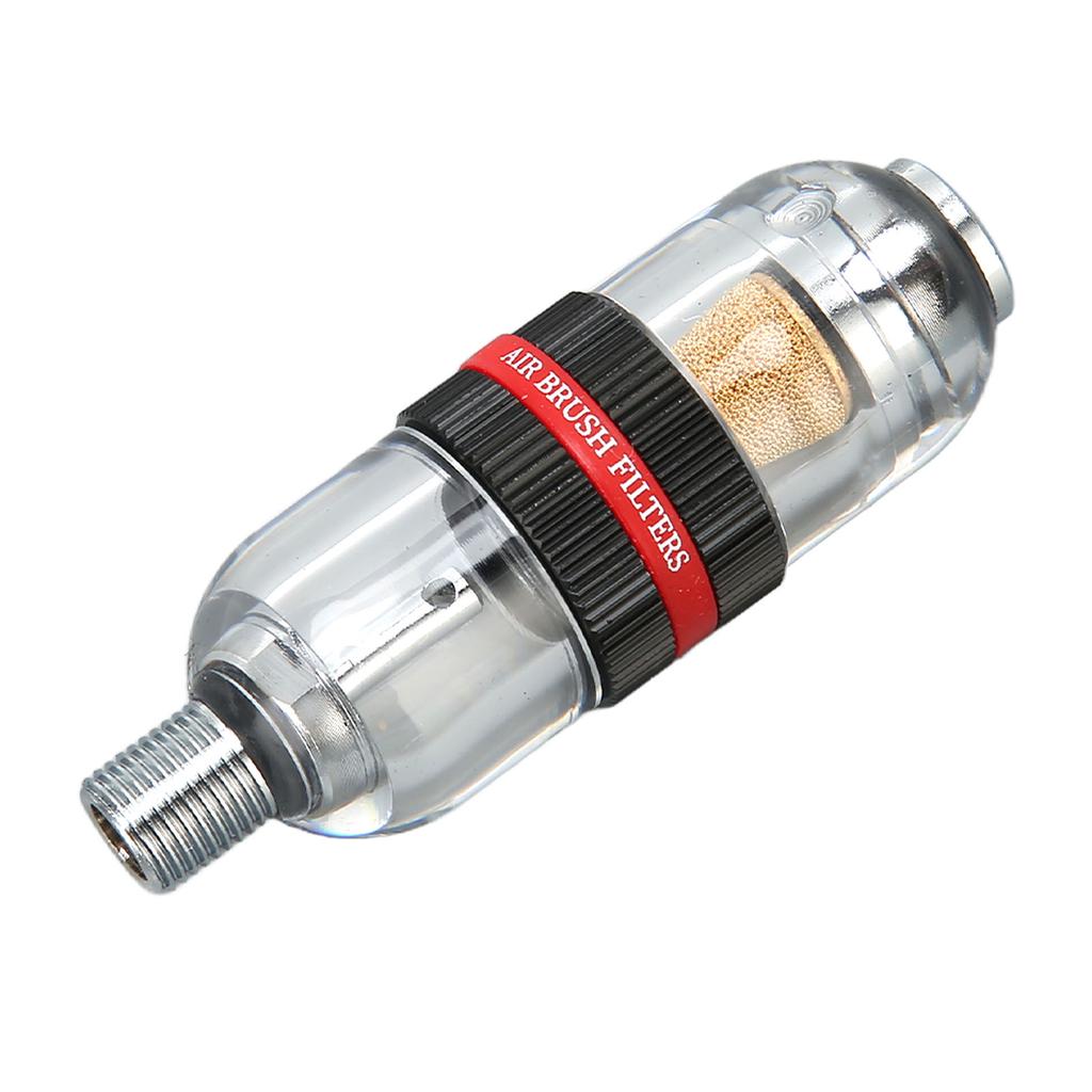 Water Oil Separator with 3 Filter Cotton Easy To Install Airbrush Filter Replacement for Spray Gun