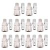 10 Set Air Compressor Connector SelfLocking Barb CType Male Female Quick Release for PU Hose