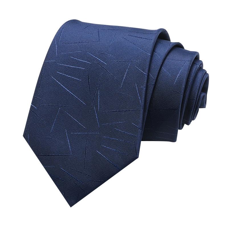 Tie Men'S Business Dress Wedding Groom Red Black Work Korean Zipper No-Beat Tie