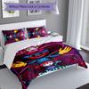 3pcs Custom Name Poppy Playtime Bedding Set,Includes 1 Duvet Cover and 2 Pillowcases,All-season Bedroom Decor