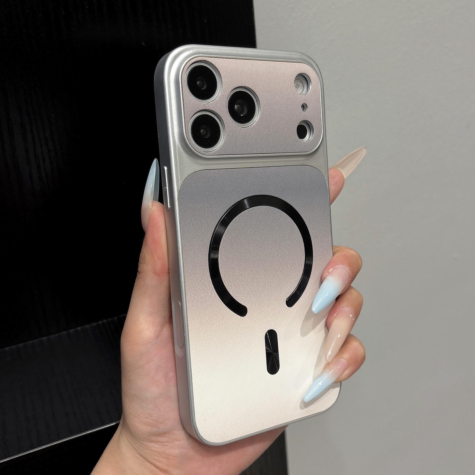 Magnetic Gradient Suction Case for iPhone 17 Pro Max - Stylish & Personalized iPhone 15 Pro