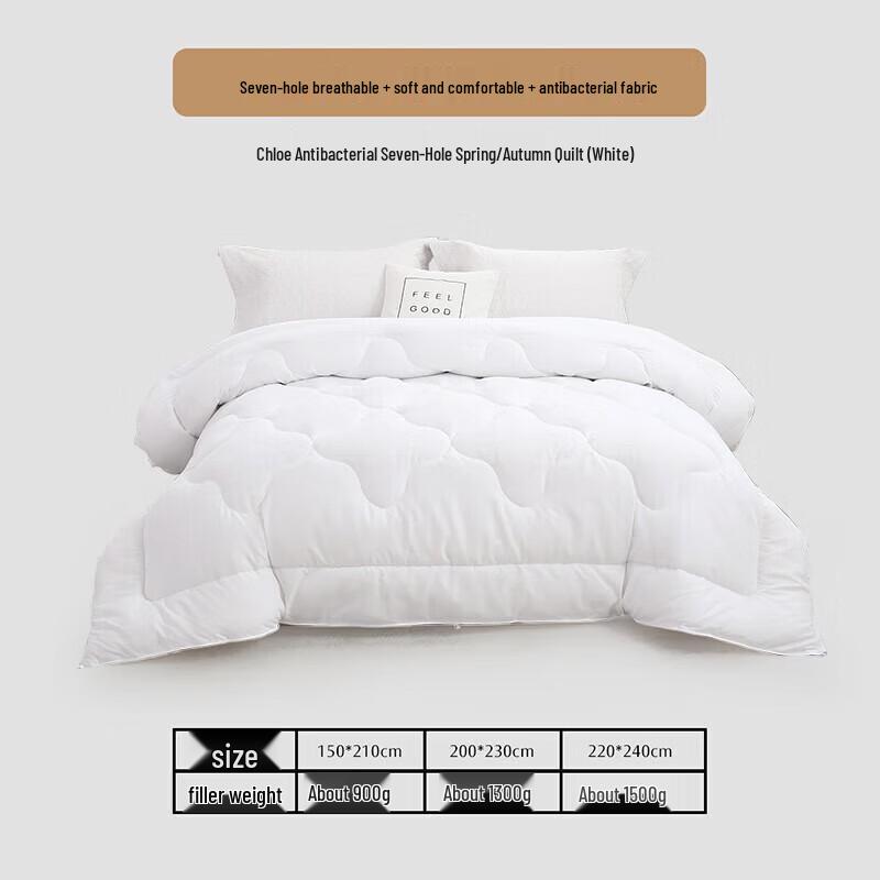 Mercury Home Textiles All-Season Antibacterial Fiber Quilt