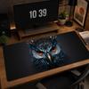 Large Mousepad Dark Owl Mousepads Keyboard Mat Deskpad Pc Game Desk Mats Decorative Mouse Mats For Office Desktop Laptop