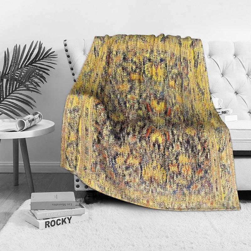 Luxusní vyšívaná přikrývka Vintage etnický koberec Kilim Marocký styl přehoz přehoz na postel Dekorativní povlak na polštář