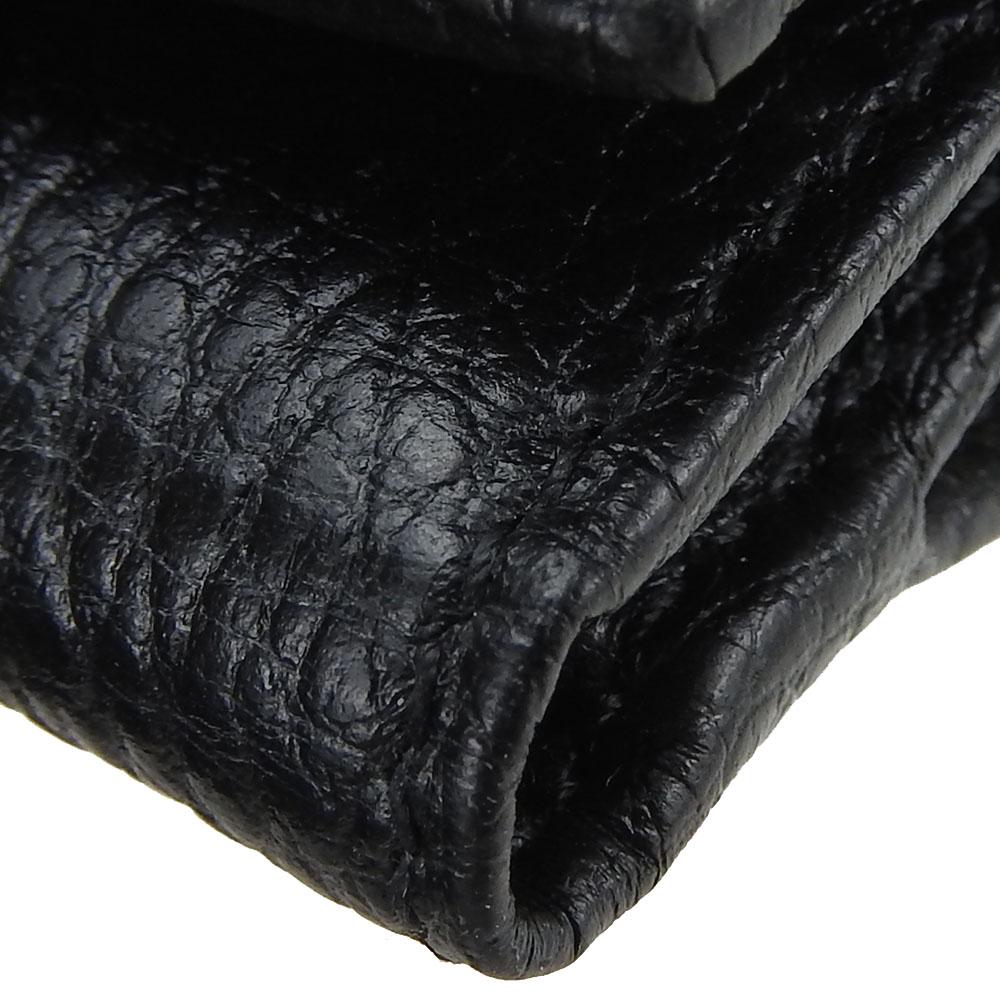 Used GUCCI Tri-fold wallet 644407 GG Marmont leather black black Compact wallet